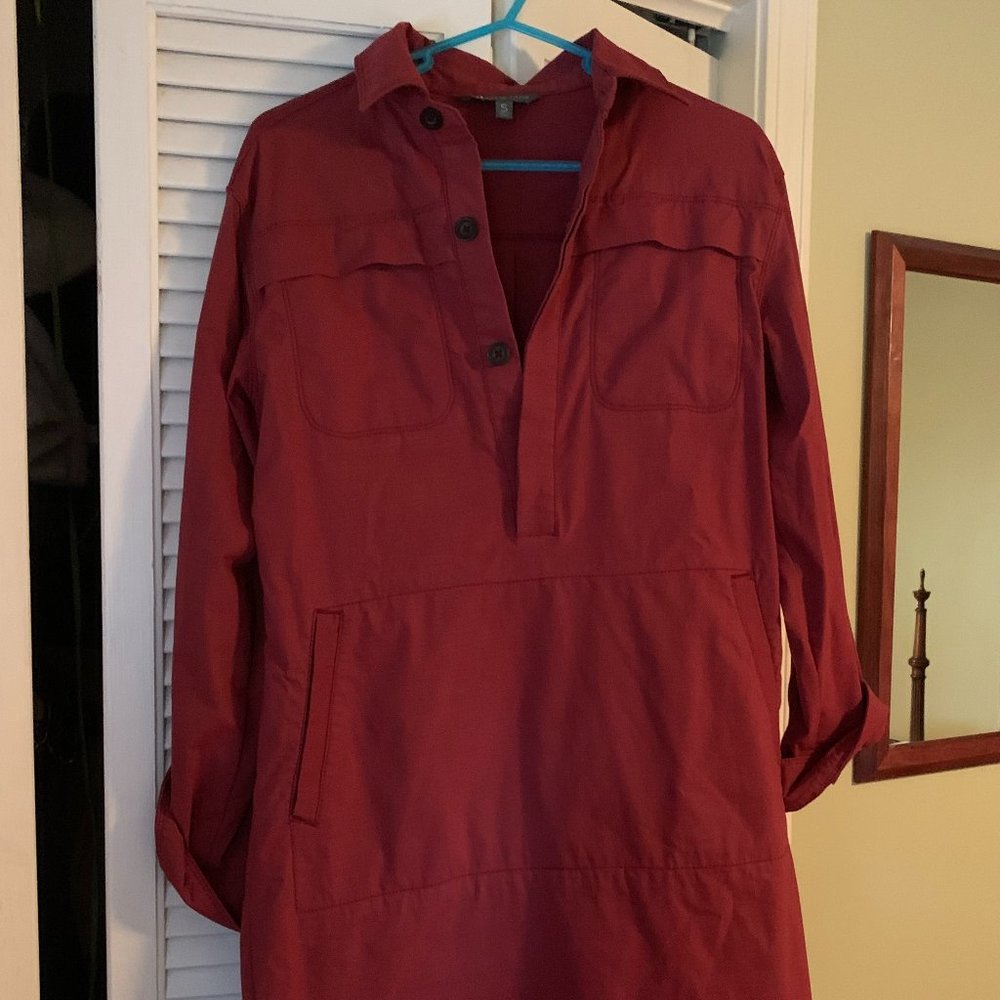 Title 9 Brickred SHirt Dress SIze S